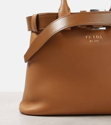 Sac Prada Buckle Medium en cuir | Prada