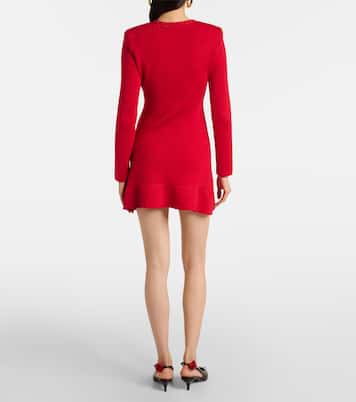 Knitted minidress | Self-Portrait