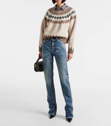 Pull Alena en alpaga mélangé | Nili Lotan
