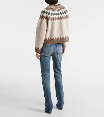 Pull Alena en alpaga mélangé | Nili Lotan