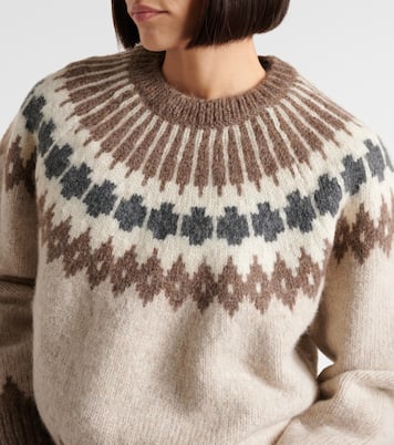 Pull Alena en alpaga mélangé | Nili Lotan