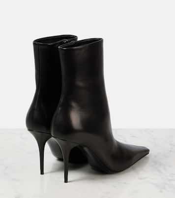 Bottines Ashley 90 en cuir | Saint Laurent