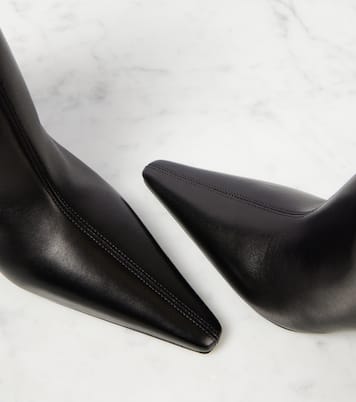 Bottines Ashley 90 en cuir | Saint Laurent