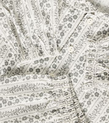 Vines printed ruffed pajamas | Rylee + Cru