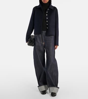 White Label Emilie reversible wool-blend jacket | Proenza Schouler