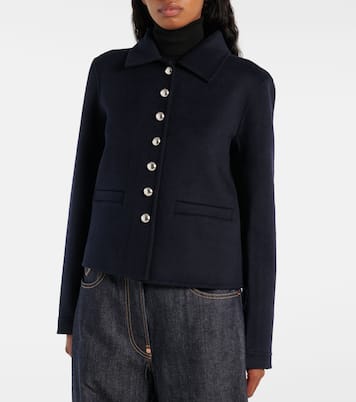 White Label Emilie reversible wool-blend jacket | Proenza Schouler