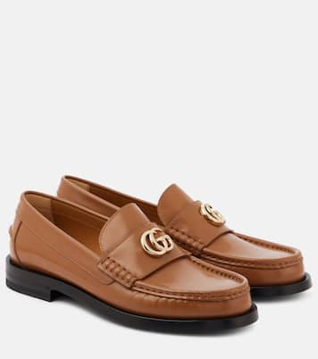 Loafers Double G aus Leder | Gucci