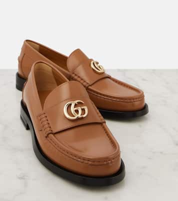 Loafers Double G aus Leder | Gucci