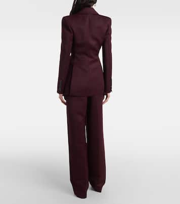 Blazer de botonadura simple | Alex Perry