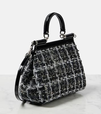 Borsa Sicily Medium in bouclé | Dolce&Gabbana