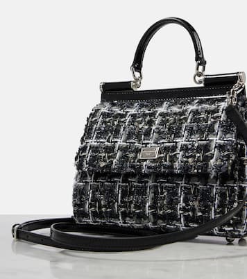 Borsa Sicily Medium in bouclé | Dolce&Gabbana