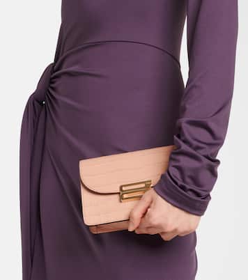 Pochette Dorian Nano en cuir embossé | Victoria Beckham
