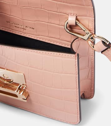 Pochette Dorian Nano en cuir embossé | Victoria Beckham
