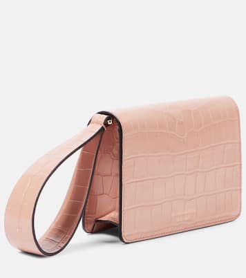 Pochette Dorian Nano en cuir embossé | Victoria Beckham