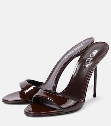 Mules Lidia 105 de charol | Paris Texas