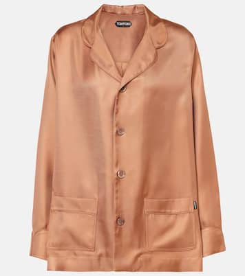 Camicia in twill di seta | Tom Ford