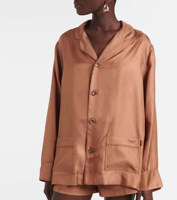 Camicia in twill di seta | Tom Ford