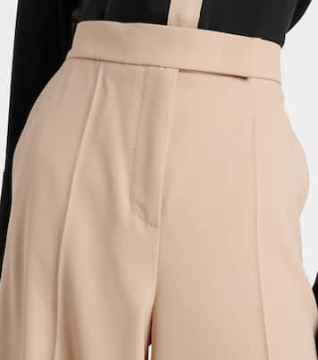 Pantaloni a gamba larga Ninfa in lana | Max Mara