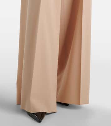 Pantaloni a gamba larga Ninfa in lana | Max Mara
