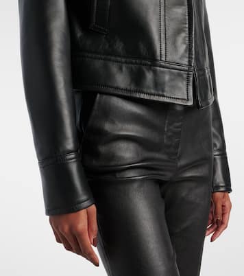 Cropped-Lederjacke Caron | Joseph