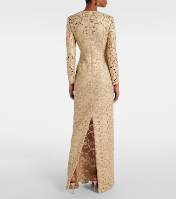 Abito lungo in pizzo | Oscar de la Renta