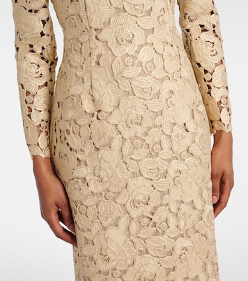 Abito lungo in pizzo | Oscar de la Renta