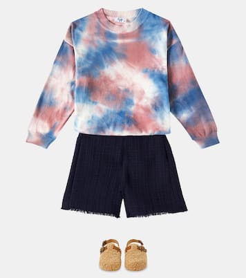 Pullover in cotone tie-dye | Il Gufo