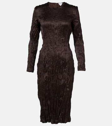 Abito midi in raso | Bottega Veneta