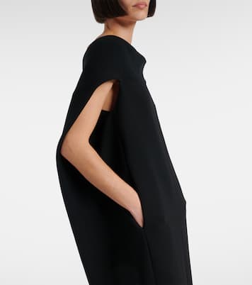 Robe midi Anitas en laine mélangée | The Row