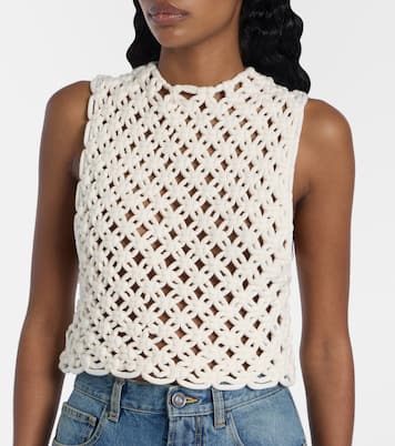 Top en coton mélangé | Alaïa