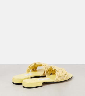 Mules Chara en raphia | Jimmy Choo