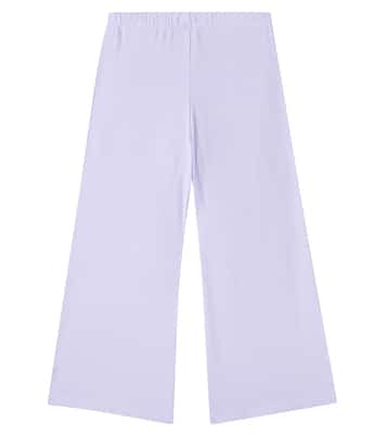 Pantaloni flared Birds in jersey di misto cotone | Mini Rodini