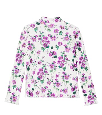 Costa floral cotton T-shirt | Dolce&Gabbana Kids