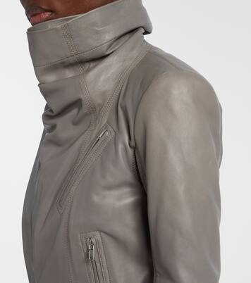Leather biker jacket | Rick Owens