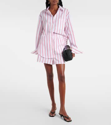 Camicia Lui in popeline di cotone a righe | The Frankie Shop