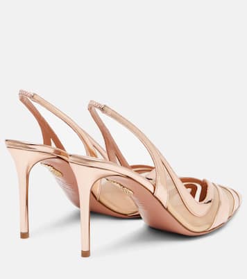Lune 85 slingback pumps | Aquazzura