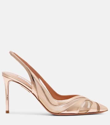 Lune 85 slingback pumps | Aquazzura