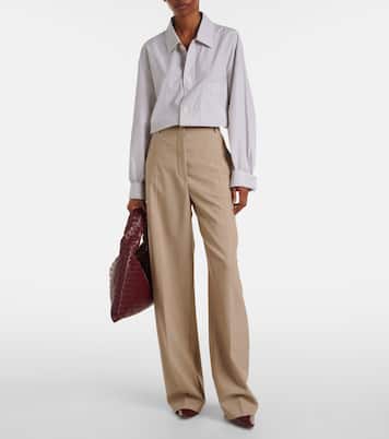 Pantaloni Salvo in lana vergine a gamba larga | Sportmax