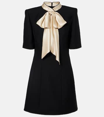 Crepe Couture 보우 디테일 미니드레스  | Valentino