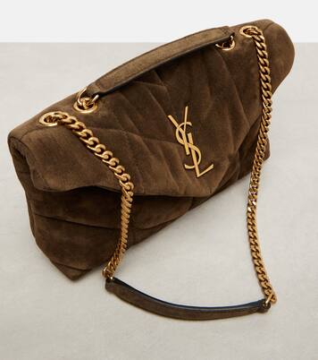 Puffer Toy suede shoulder bag | Saint Laurent