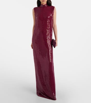 Robe Miami mit Pailletten | Taller Marmo