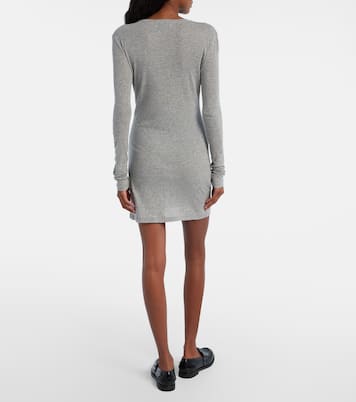 Minikleid aus Baumwoll-Jersey | Miu Miu