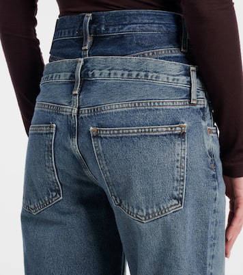 Elson high-rise wide-leg jeans | Agolde