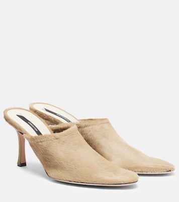 Elipse 75 calf hair mules | Christen