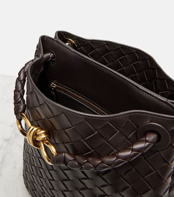 Andiamo Knot S号皮革水桶包 | Bottega Veneta