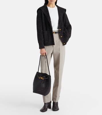 Andiamo Knot S号皮革水桶包 | Bottega Veneta