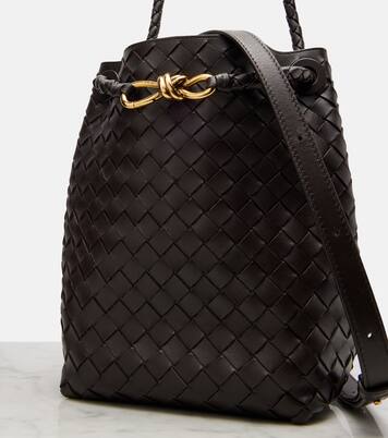 Andiamo Knot S号皮革水桶包 | Bottega Veneta