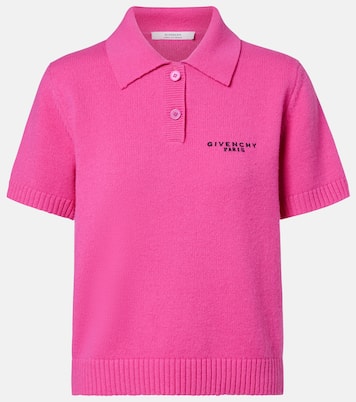 Polo cropped de lana y cachemir | Givenchy