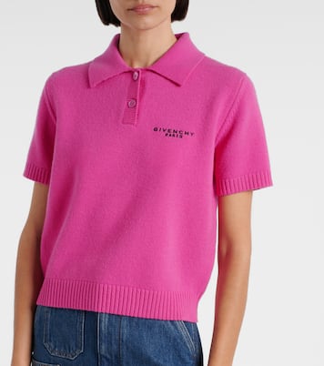 Polo cropped de lana y cachemir | Givenchy