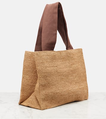 Loretta raffia tote bag | The Row